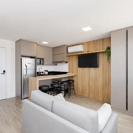 New Life Visconde Apartment Curitiba Room photo